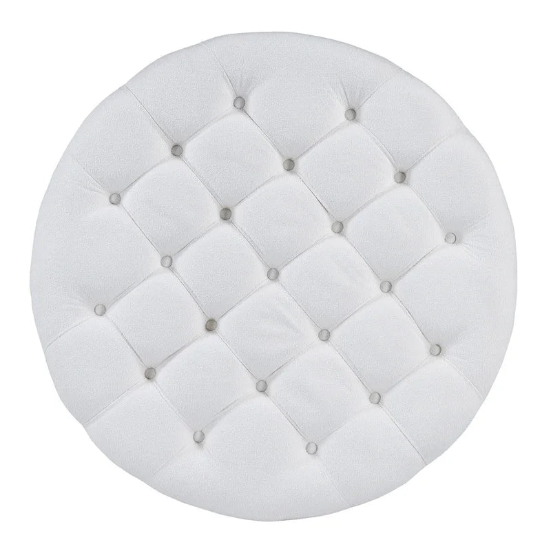 Modern Large Round Ottoman Coffee Table