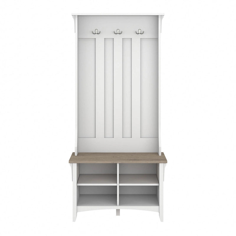 Salinas Hall Tree with Shoe Storage Bench by Bush Furniture