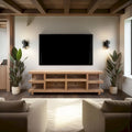 Bridgevine Home Laurel Canyon 85 inch TV Stand for TVs up to 95 inches, No Assembly Required