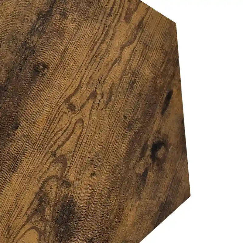 GDFStudio - Lila Hexagonal Coffee Table Set with Multi-Function Storage Design