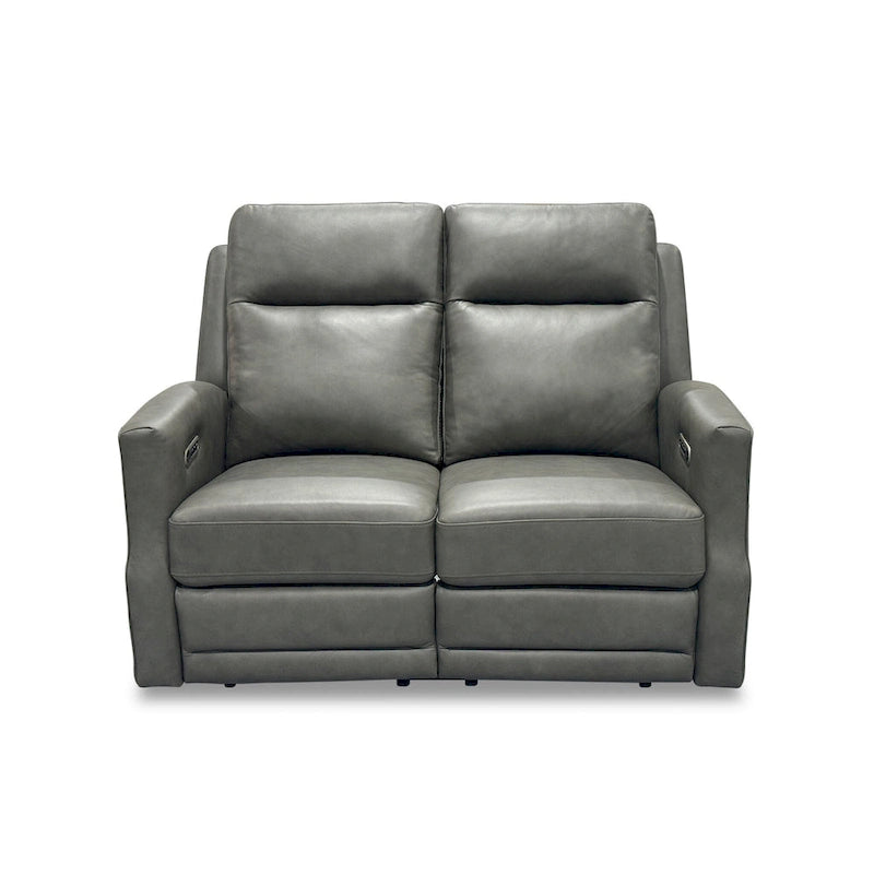 Maxwellton Cedar Power Reclining Loveseat with Power Headrests and Lumbar by Flexsteel - 56 x 42 x 39