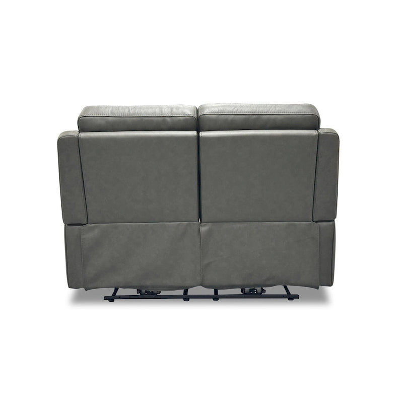 Maxwellton Cedar Power Reclining Loveseat with Power Headrests and Lumbar by Flexsteel - 56 x 42 x 39