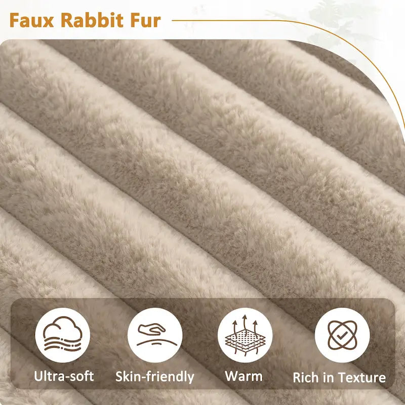 Cloud Sectional Sofa, Modern Upholstered Couch with 2 Throw Pillows, Free-Combined Sofa, Modular Sectional L Shaped Couch