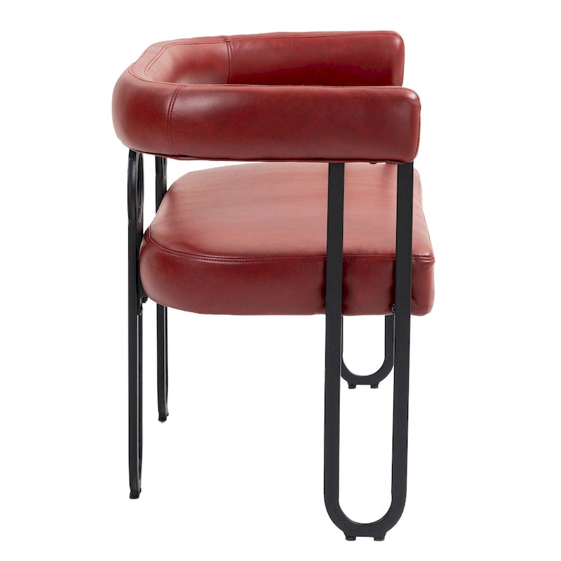 House Hold Modern Loveseat 2 Seater Sofa Chenille Fabric Couch With Arms And Metal Legs For Living Room