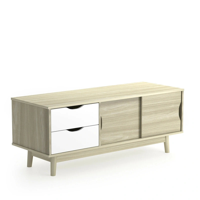 Gymax TV Stand for TV up to 60 Media Console Table Storage with - See Details