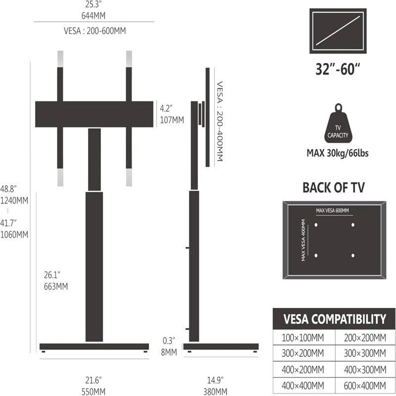 Floor TV Stand