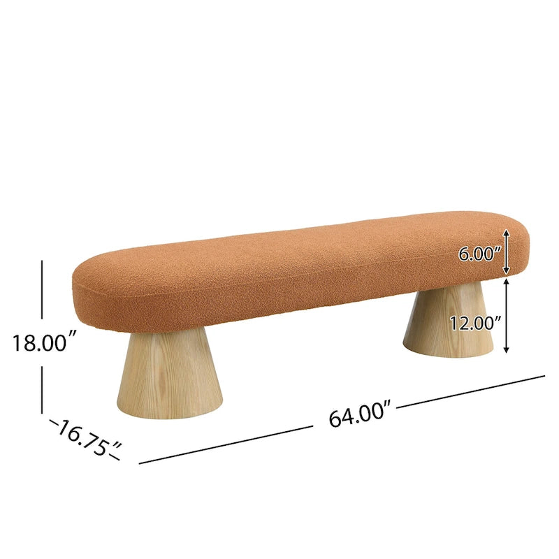 Christopher Knight Home - Parker Fabric Dining Bench