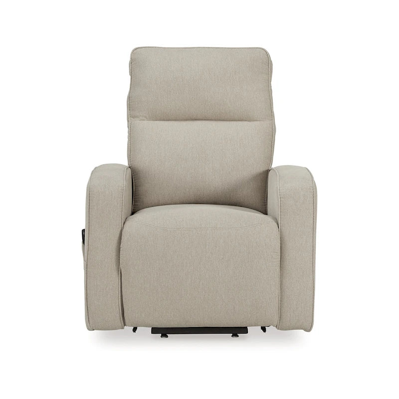 Lawson Power Lift Recliner Chair, Smoke Polyester, Foam Cushioned