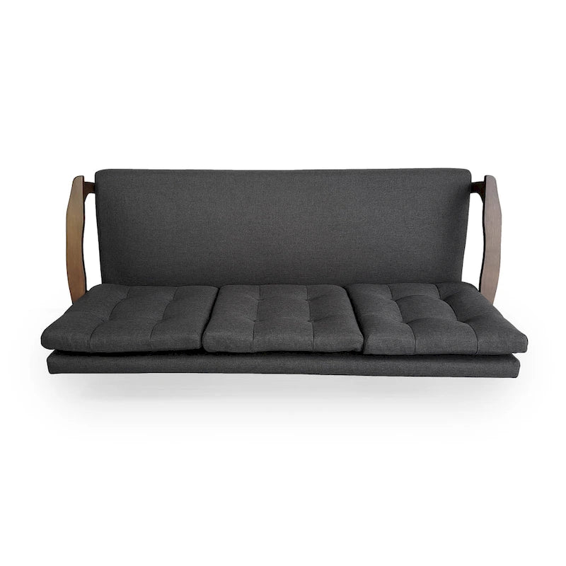 Aries Mid-century 2-piece Fabric Sofa Set by Christopher Knight Home