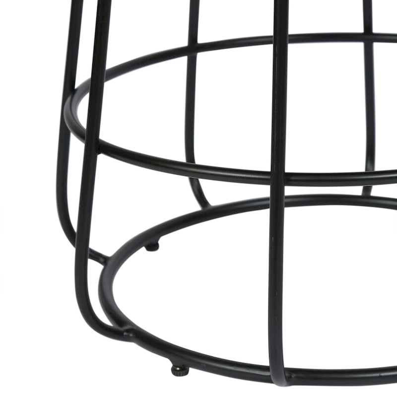 Woodbine Modern Handcrafted Marble Side Table by Christopher Knight Home - 18.00 L x 18.00 W x 22.00 H