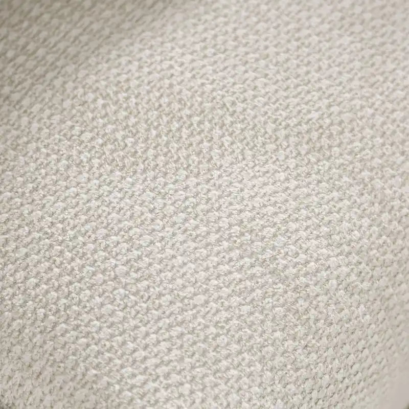 Swik Contemporary Ivory Chenille L-Shaped Sectional by Furniture of America