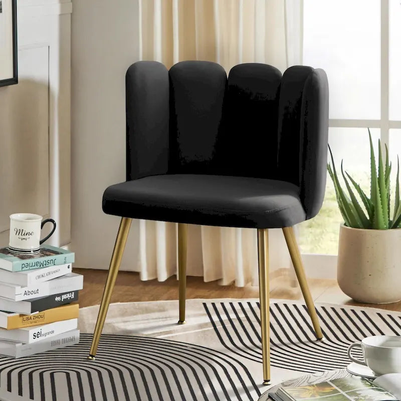 Anjela Side Chair with Tufted Back