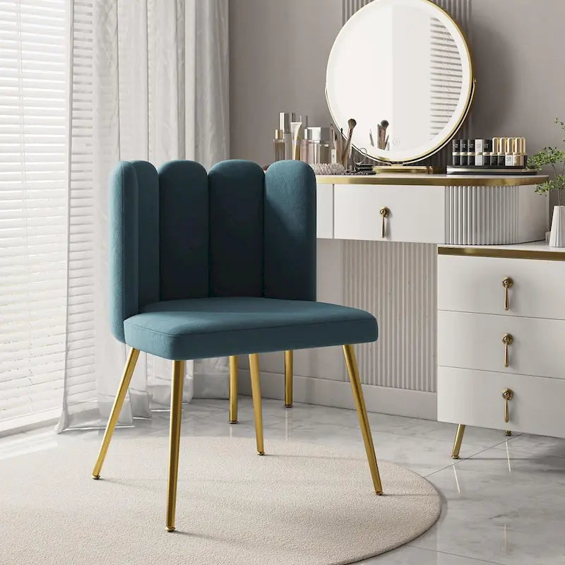 Anjela Side Chair with Tufted Back