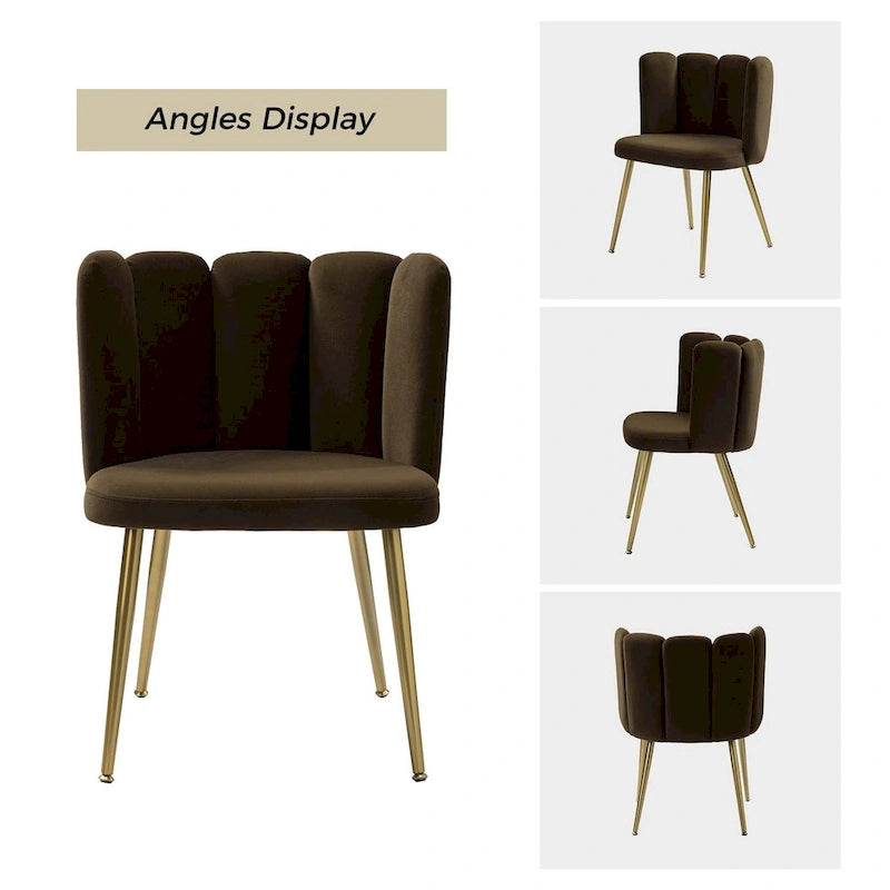Anjela Side Chair with Tufted Back