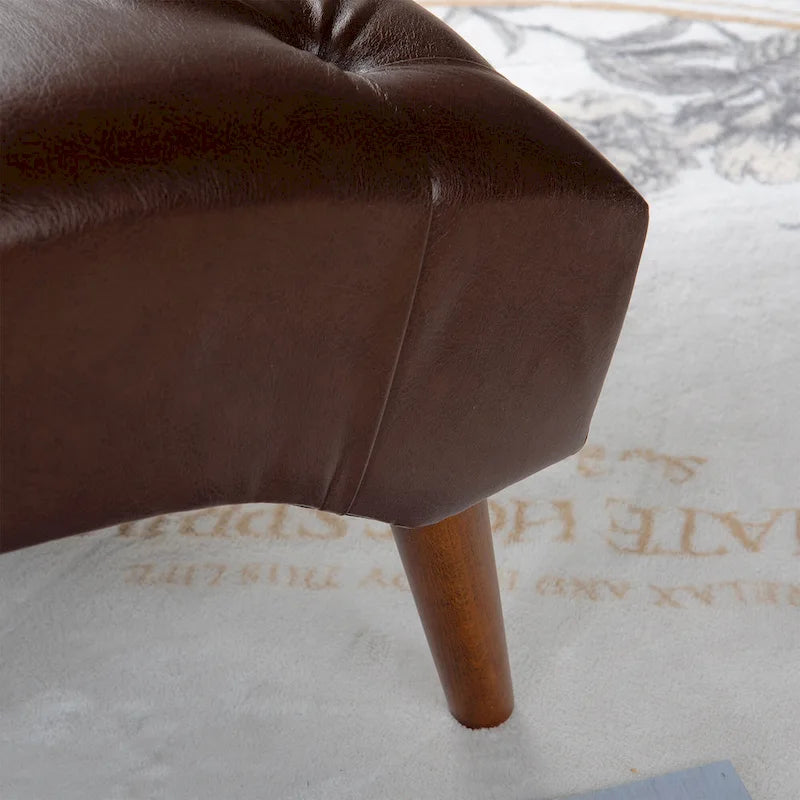 62W Upholstered Chaise Lounge