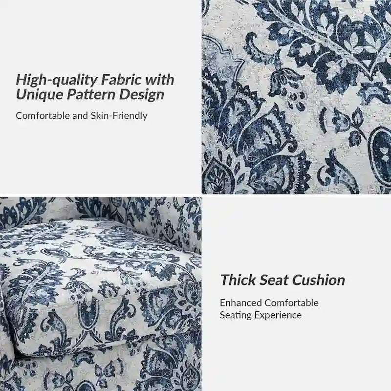 Giampiero Living Room Armchair with Nailhead Trims Set of 2 by HULALA HOME