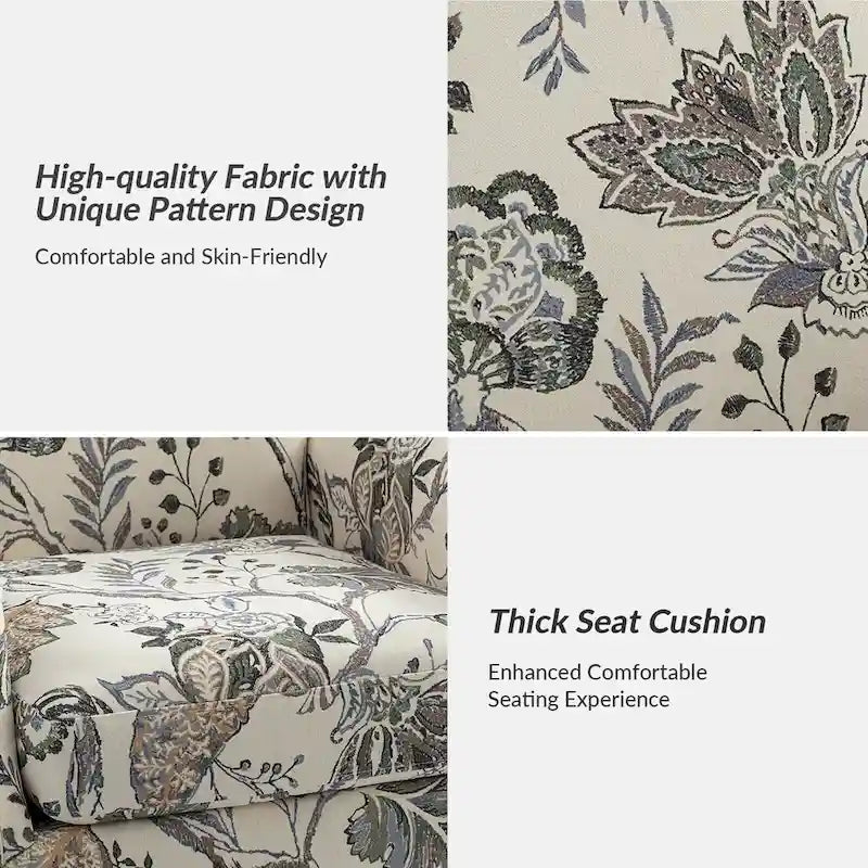 Giampiero Living Room Armchair with Nailhead Trims Set of 2 by HULALA HOME