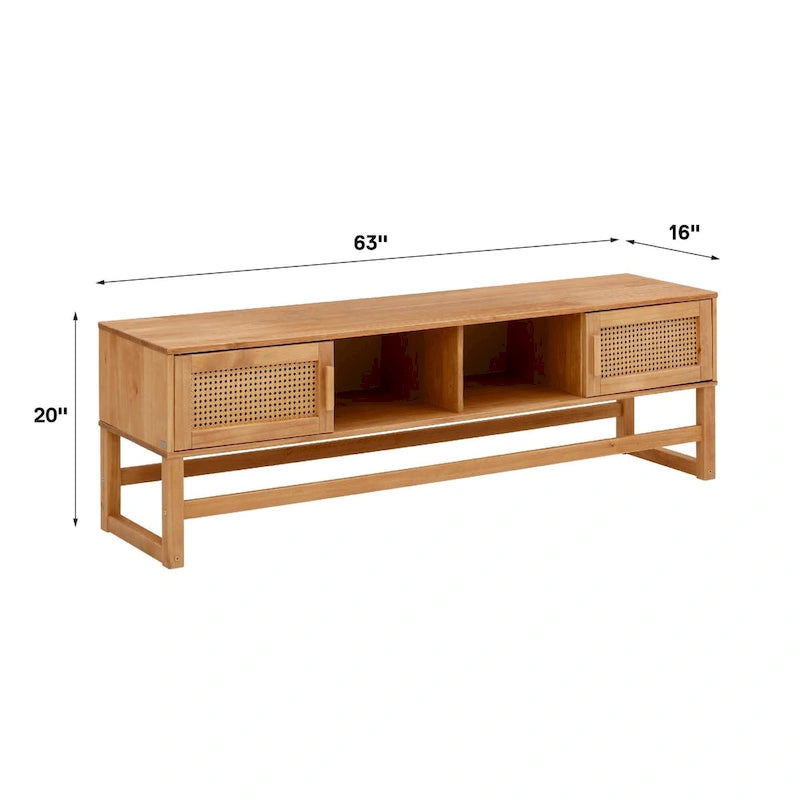 Ren Home Talo Media Console TV Stand with Storage