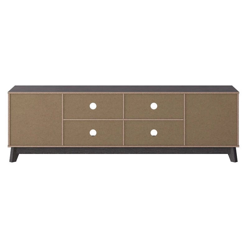 Hollywood Modern TV Stand with Drawers for TV's up to 85