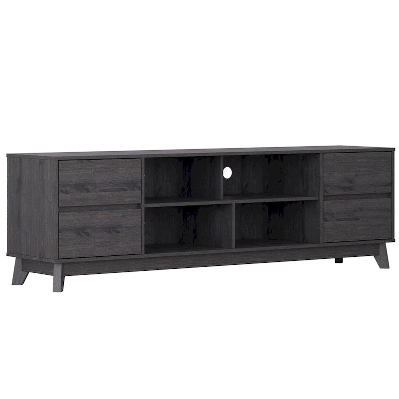 Hollywood Modern TV Stand with Drawers for TV's up to 85