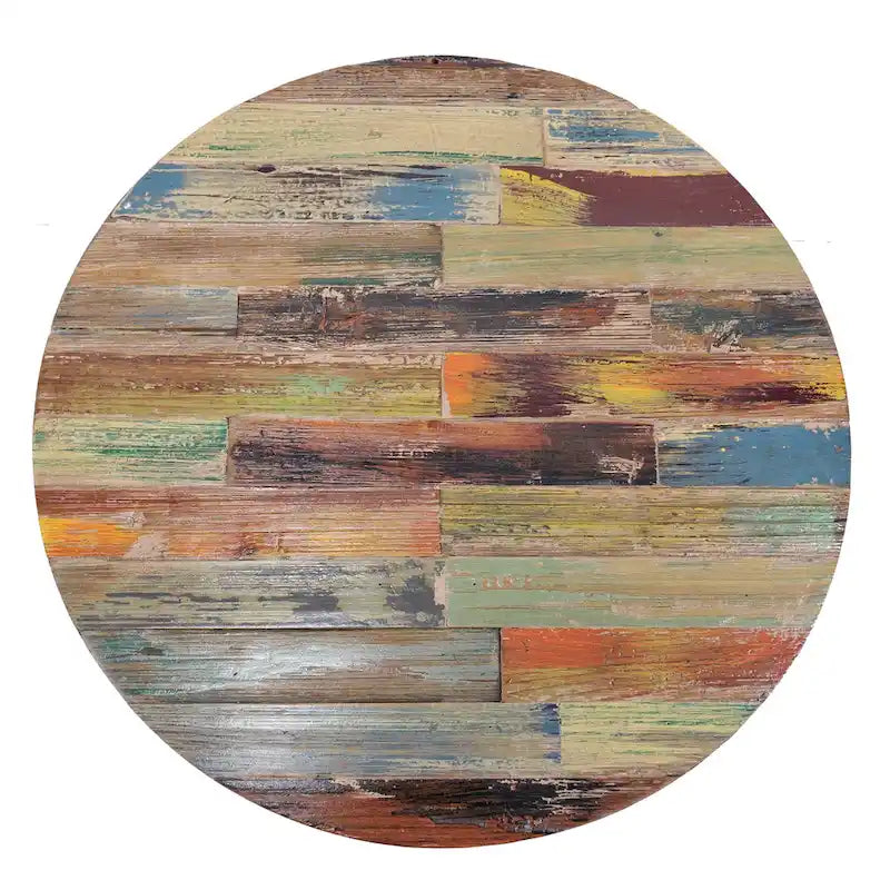 Greenage Reclaimed Wood End Table Living Room Night Stand Use