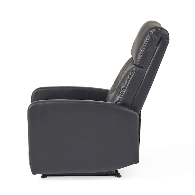 Samedi PU Leather Recliner Club Chair by Christopher Knight Home
