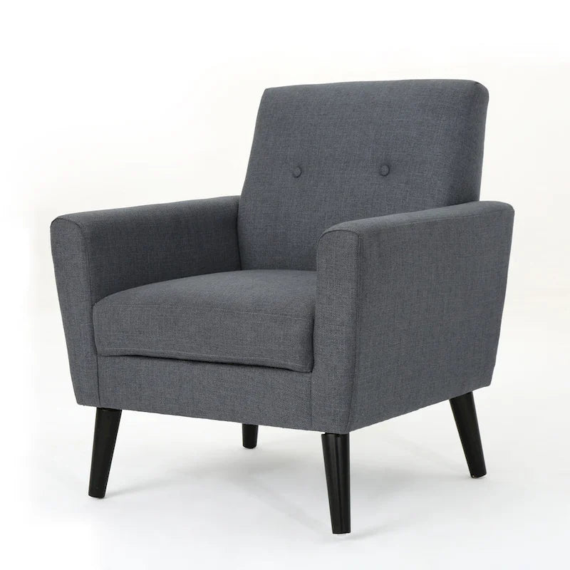 Sienna Mid-century Fabric Club Chair by Christopher Knight Home