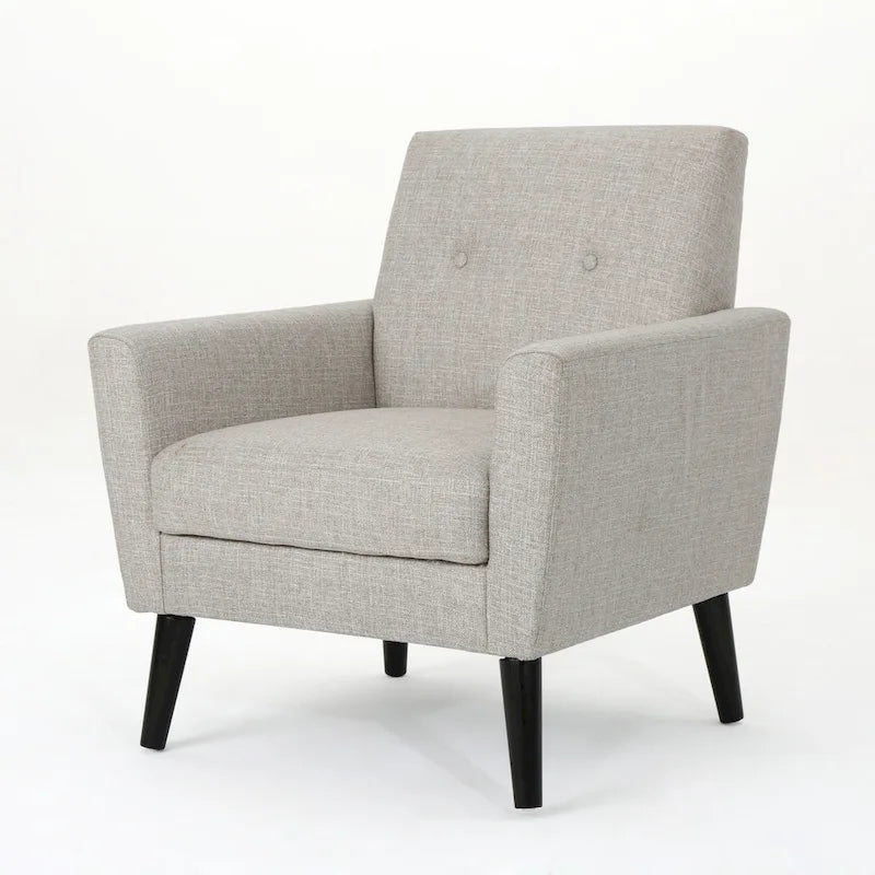 Sienna Mid-century Fabric Club Chair by Christopher Knight Home