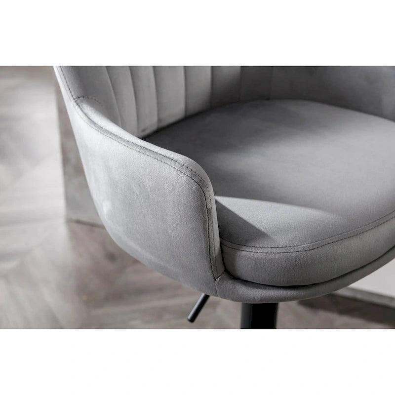 Set of 2 Adjustable Counter Height Bar Chairs for Kitchen