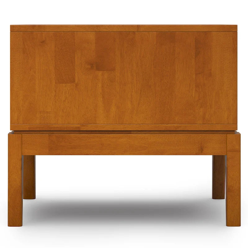 WYNDENHALL Pearson SOLID HARDWOOD 22 inch Wide Square End Side Table - 22 W x 22 D x 20 H