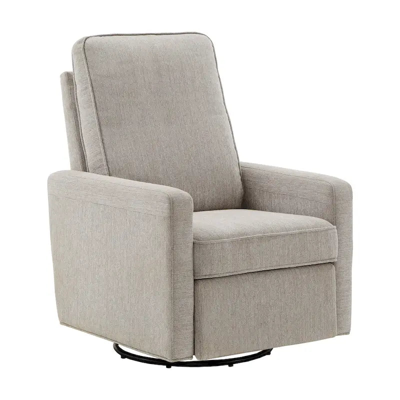 Cadeau Push Back Swivel Recliner Chair by iNSPIRE Q Modern