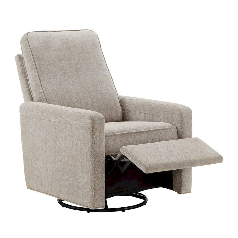 Cadeau Push Back Swivel Recliner Chair by iNSPIRE Q Modern