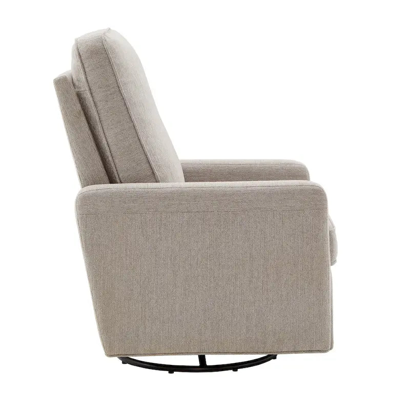 Cadeau Push Back Swivel Recliner Chair by iNSPIRE Q Modern