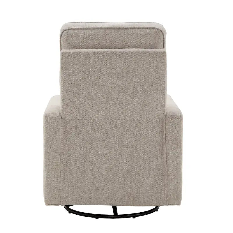 Cadeau Push Back Swivel Recliner Chair by iNSPIRE Q Modern