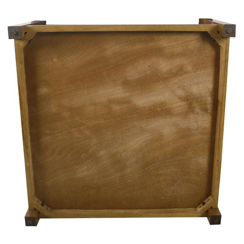 HomePop Tufted Top square cocktail Ottoman