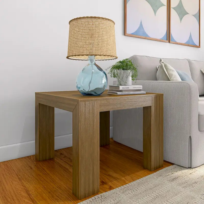 Plank and Beam Modern Square Corner Table - 32
