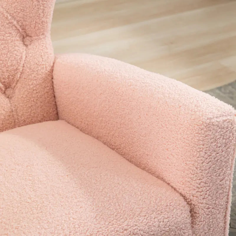 Tufted Rocking Chair Single Sofa Accent Rocker