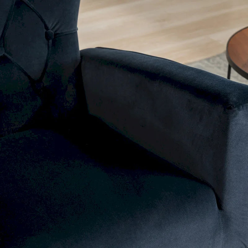 Tufted Rocking Chair Single Sofa Accent Rocker