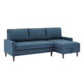 Parker Convertible Sofa with Right Facing Storage Chaise by iNSPIRE Q Modern