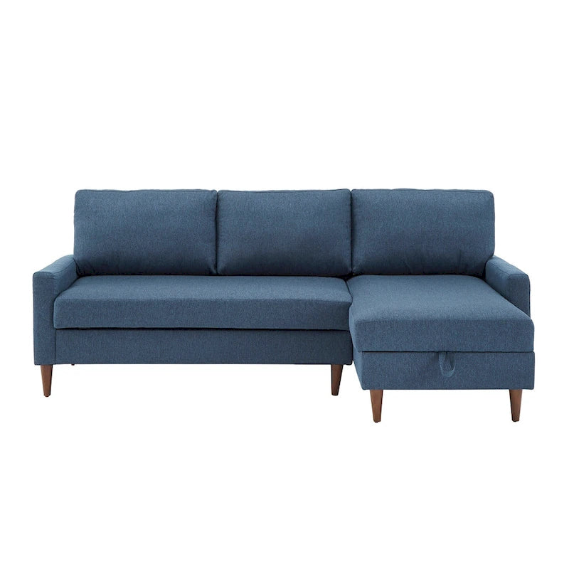 Parker Convertible Sofa with Right Facing Storage Chaise by iNSPIRE Q Modern