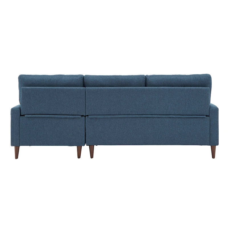 Parker Convertible Sofa with Right Facing Storage Chaise by iNSPIRE Q Modern