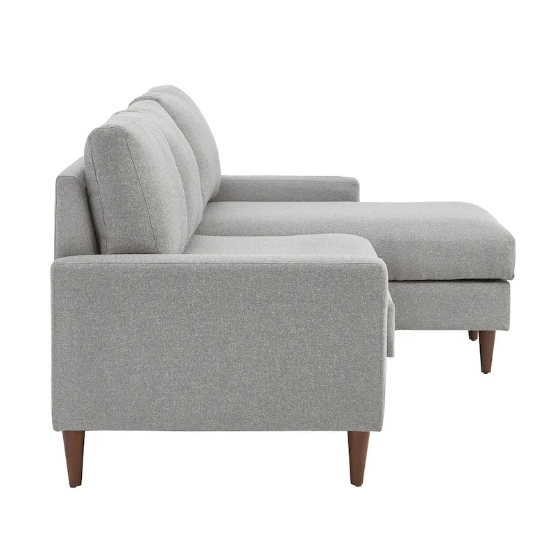 Parker Convertible Sofa with Right Facing Storage Chaise by iNSPIRE Q Modern