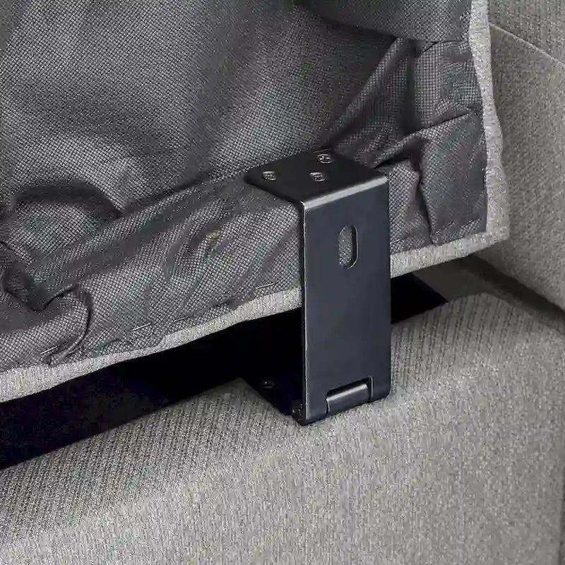 Parker Convertible Sofa with Right Facing Storage Chaise by iNSPIRE Q Modern