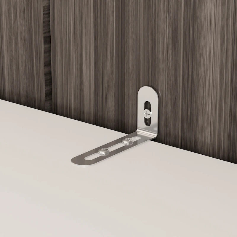 Wall Unit TV Stand with Bookshelves for TVs up to 70, Modern Console