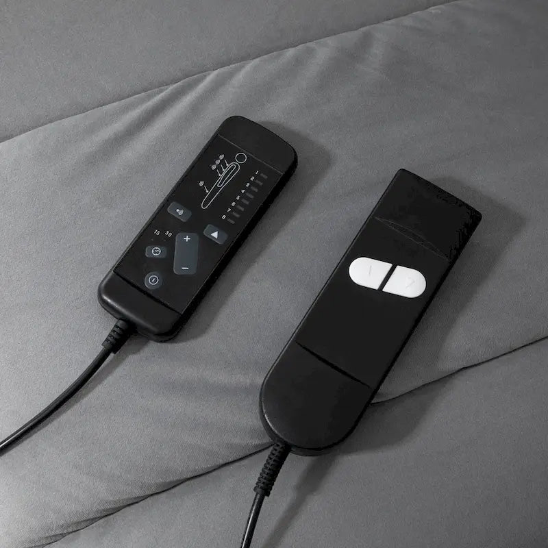 HOMCOM Electric Power Lift Recliner, Upholstered Vibration Massage Chair with Remote Control