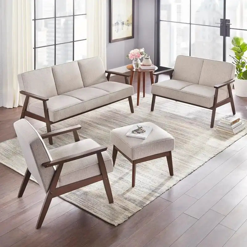 Simple Living Sonia Chair and Ottoman Set