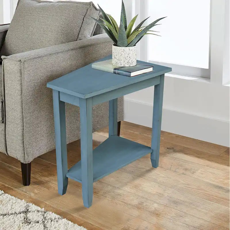 Keystone Solid Parawood Accent Table