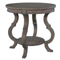 Round Solid Wood End Table - Lincoln Park