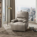 Mercedes Genuine Leather Power Recliner with Cushion Padded