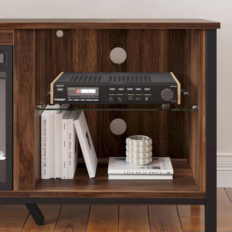 TV Stands with Fireplace for 75 inch TVs Gaming Entertainment Center TV Console - 71 inches